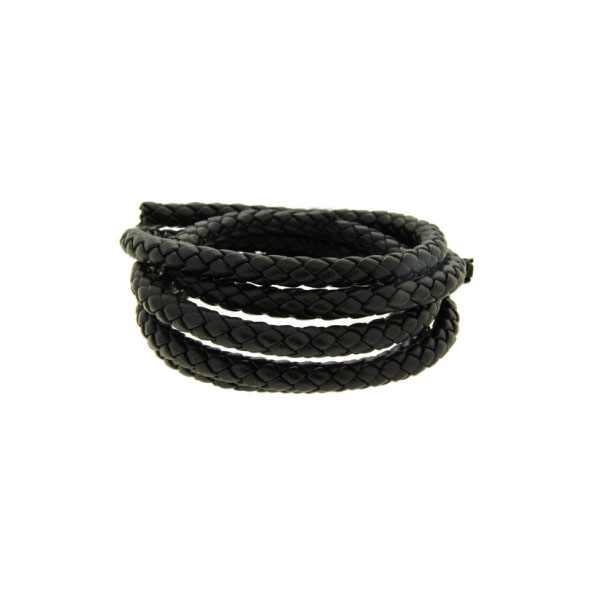 Leder geflochten deluxe Ø 6,5 mm